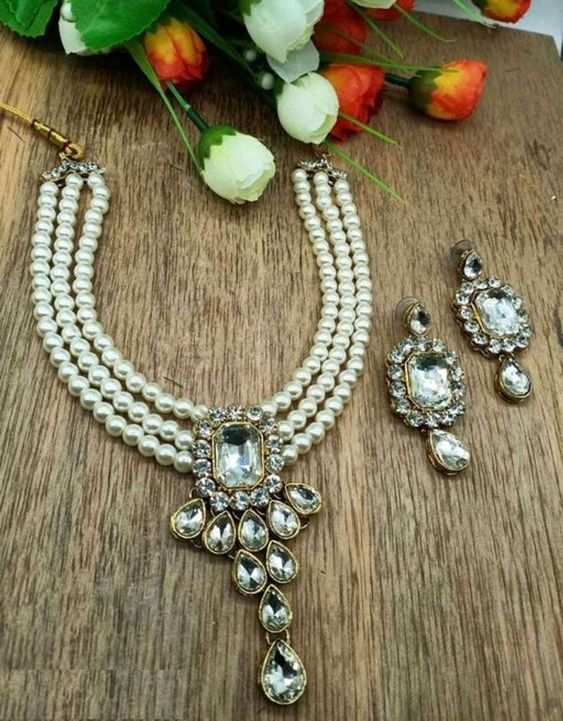 Women's Beautiful Alloy Necklace Set