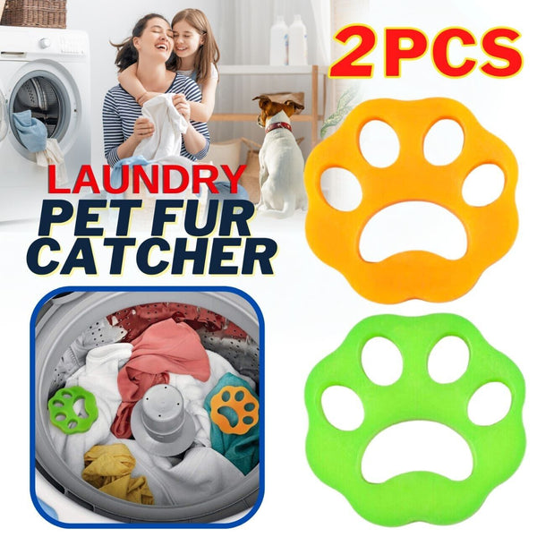 Pet Hair Remover 2 Pack  For Laundry Washing Machine Hair Catcher Pet Fur Catcher