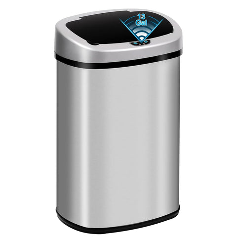 Automatic Trash Can with Lid