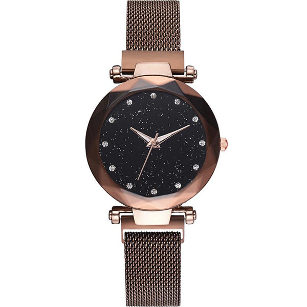 Luxury Diamond Rose Gold Women Watches - gocyberbiz.com