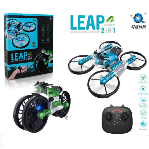 Two-in-one RC drone and motorcycle - gocyberbiz.com