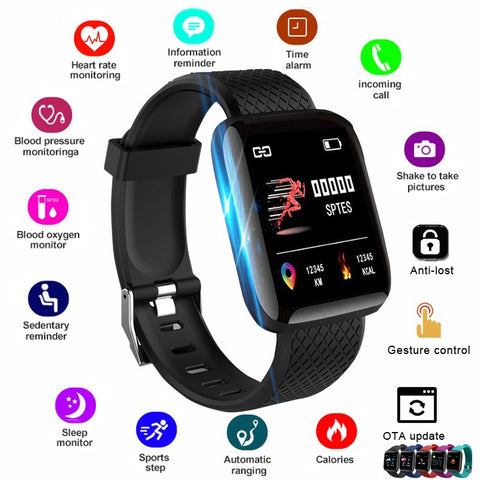 2020 Smart Watch Women Men Smartwatch For Apple IOS Android Electronics Smart Fitness Tracker With Silicone Strap Sport Watches - gocyberbiz.com