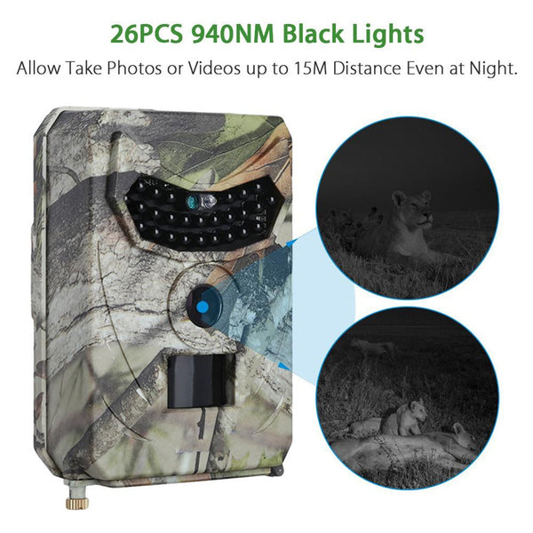 12MP 1080P Night Vision Trail Wildlife Camera - gocyberbiz.com