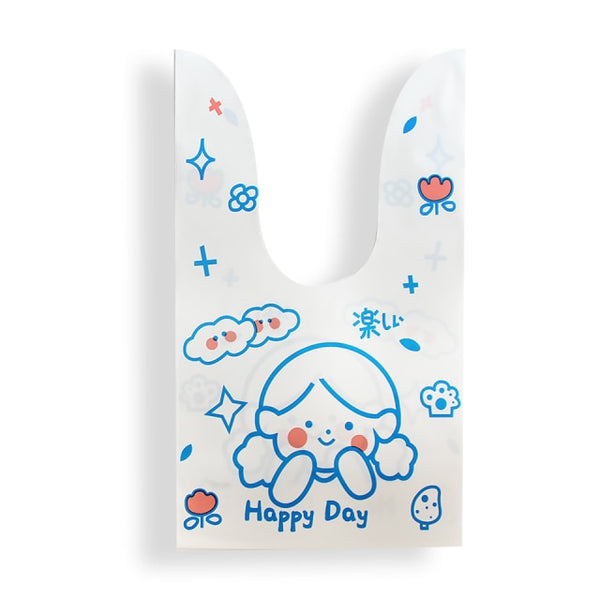 Cute Rabbit Ear Plastic Bags - gocyberbiz.com