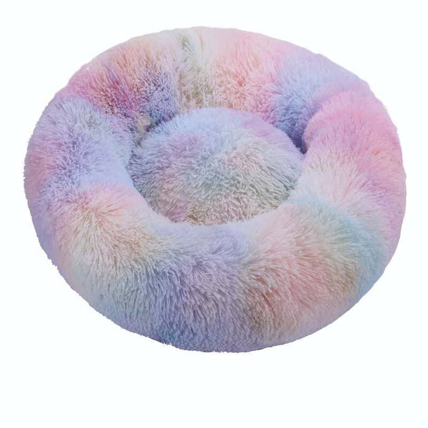 Round Cat and Pet Dog Bed  Sleeping Cushion - gocyberbiz.com