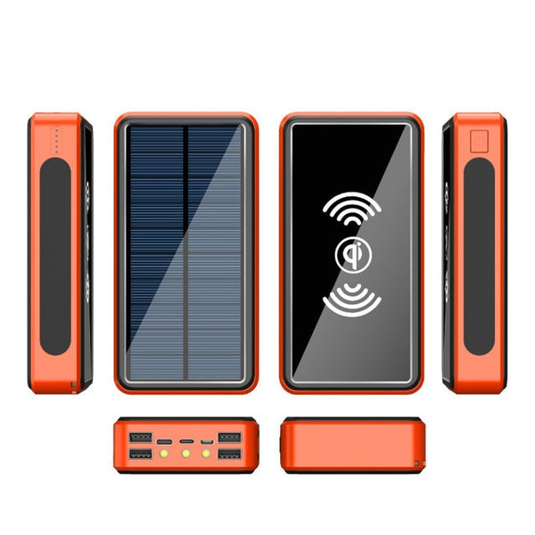 Wireles Solar Power Bank Capacity - gocyberbiz.com