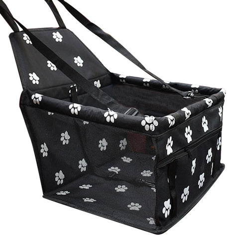 Pet Dog Car Carrier Seat Bag Waterproof Basket Folding Hammock Pet Carriers Bag For Small Cat Dogs Safety Travelling Mesh - gocyberbiz.com