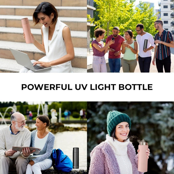 UV Sterilization Water Bottle - gocyberbiz.com