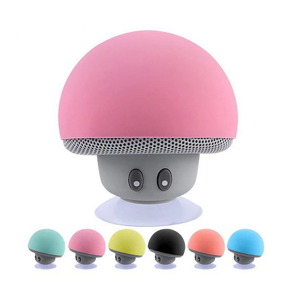 Mushroom Head Bluetooth Speaker Silicone  Accessories - gocyberbiz.com
