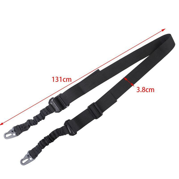 Tactical 2 Point Sling Shoulder Strap Outdoor Rifle Sling Shoulder Strap Metal Buckle Belt Hunting Accessories Tactical Gear (Private Listing)