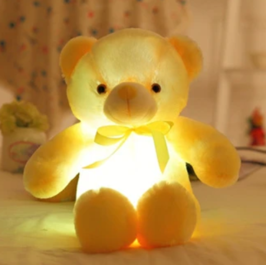 Glowing bear plush - gocyberbiz.com
