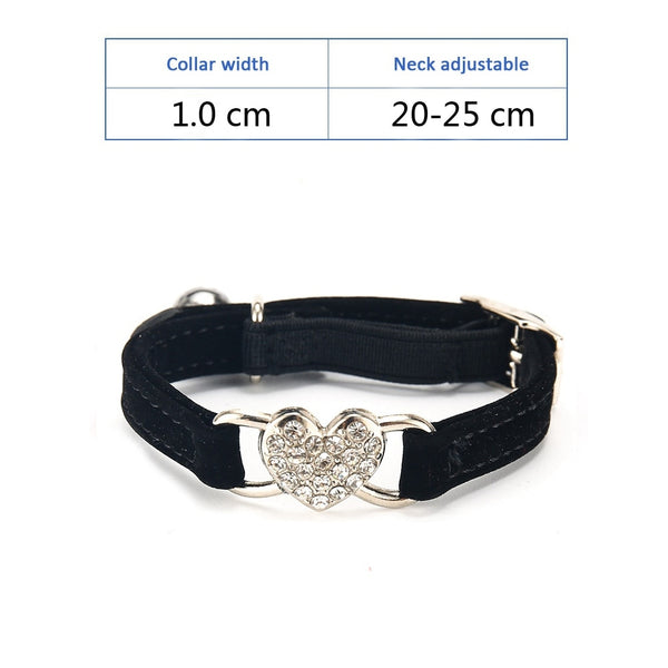 Cat Collar With Bell Collar For Cats Kitten Puppy Leash Collars For Cats Dog Chihuahua Pet Cat Collars Leashes Lead Pet Supplies - gocyberbiz.com