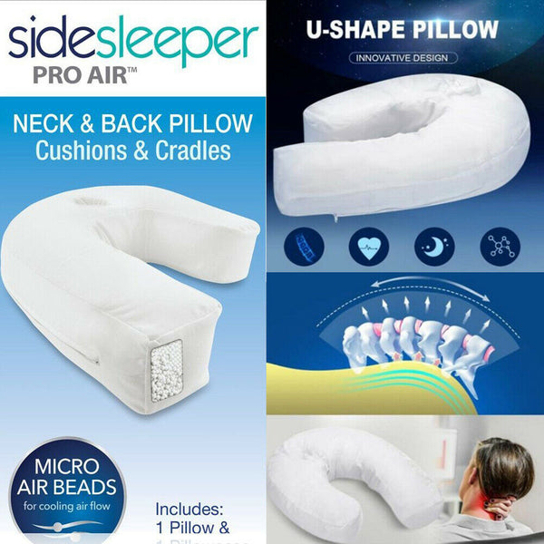 Side Sleeper U- Shape Pillow - gocyberbiz.com