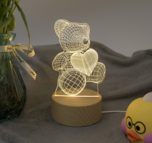 Romantic 3D lamp - gocyberbiz.com
